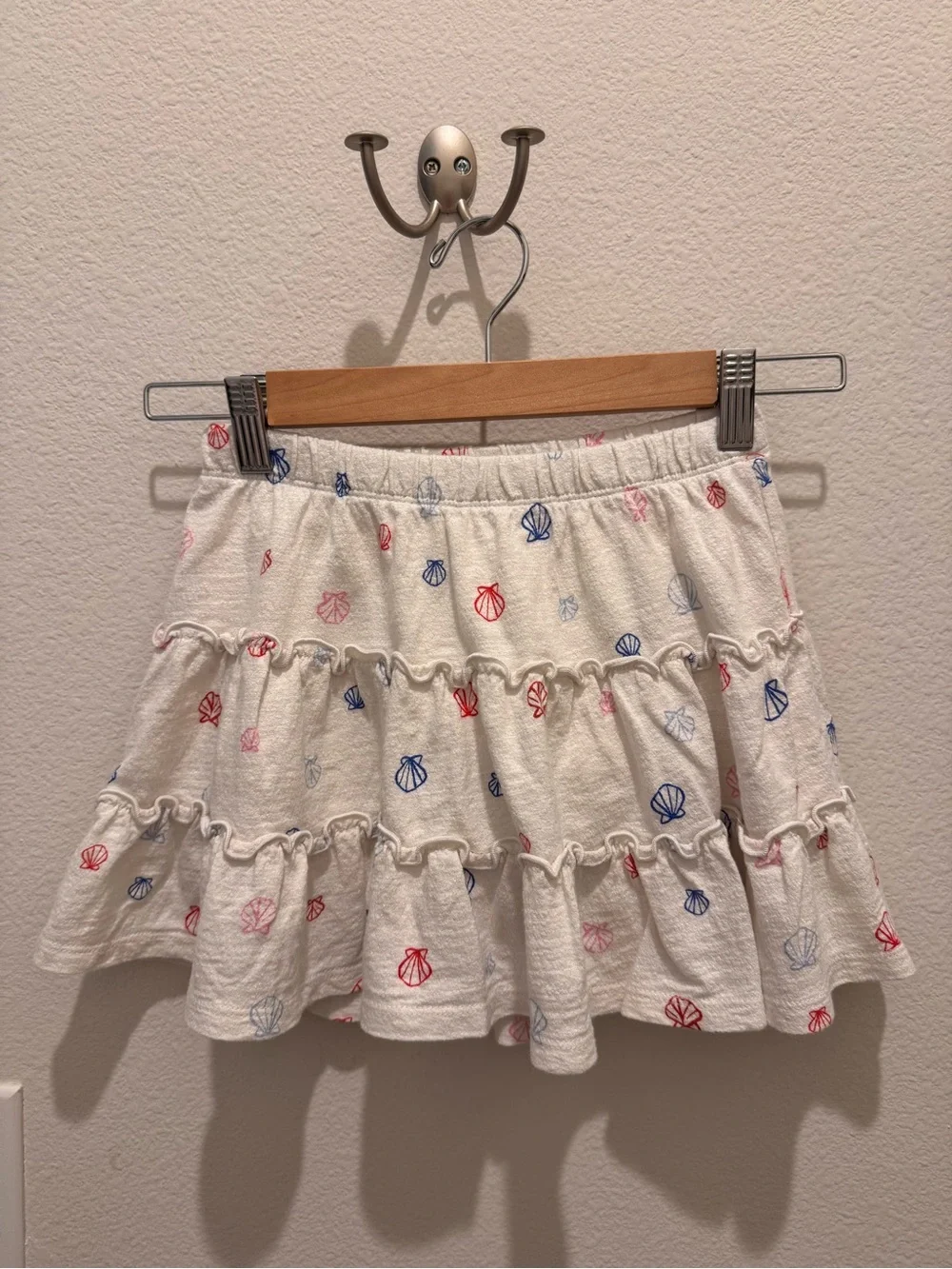 Cat & Jack Girls Two-Piece Shell Print Set